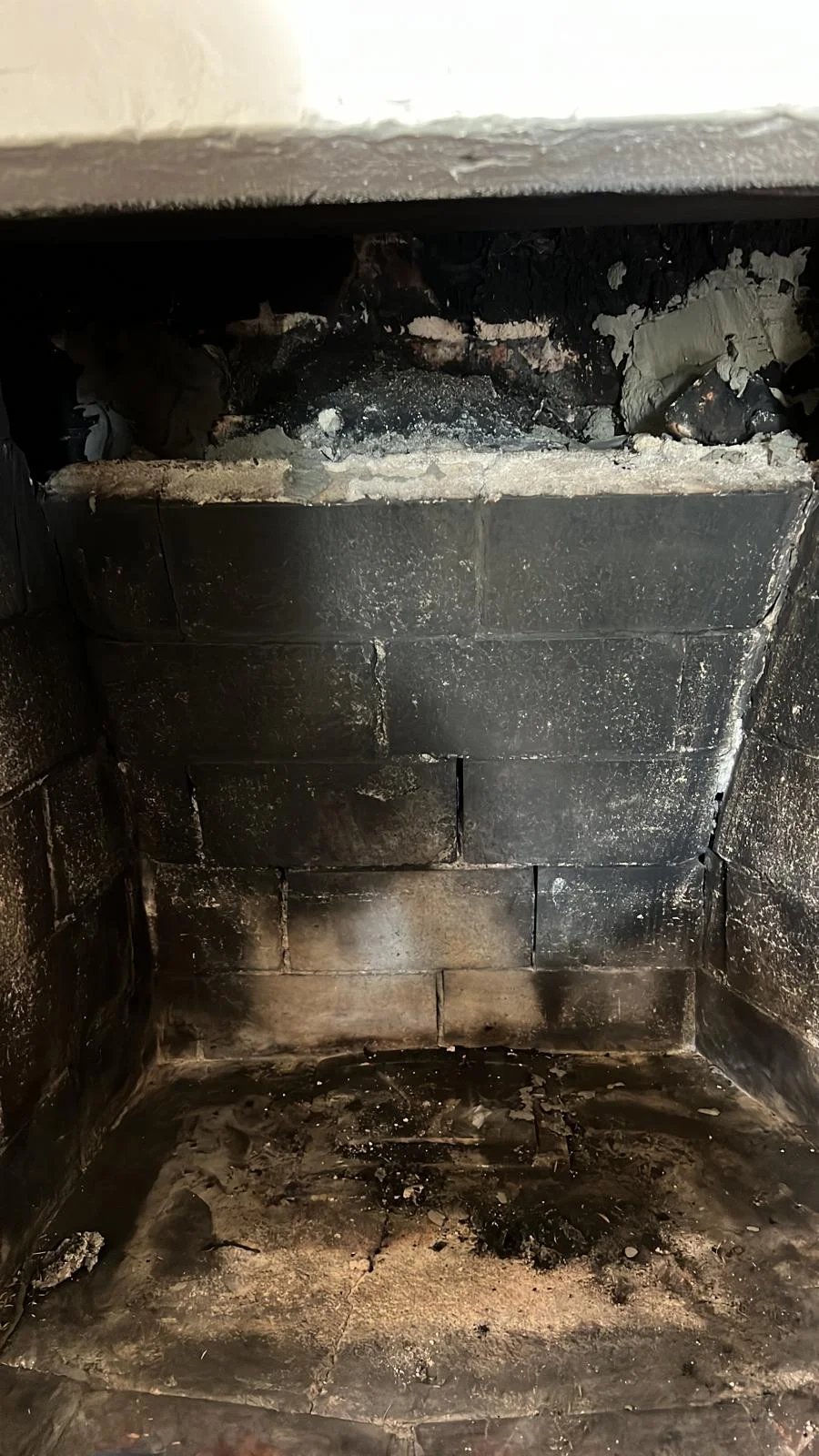 Fireplace Before