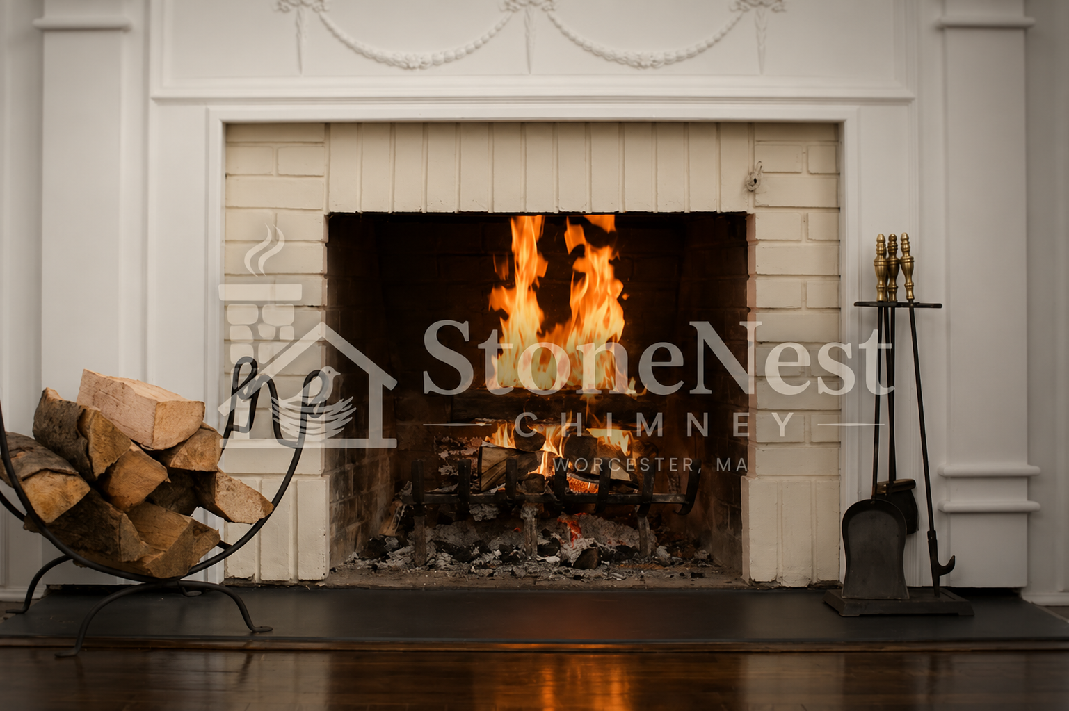 Professional detailing services for your fireplace
